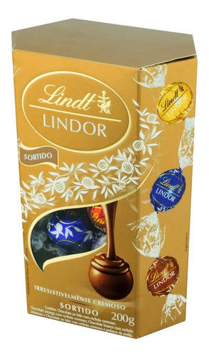 Bombons Sortidos Lindor Lindt 200g foto 3