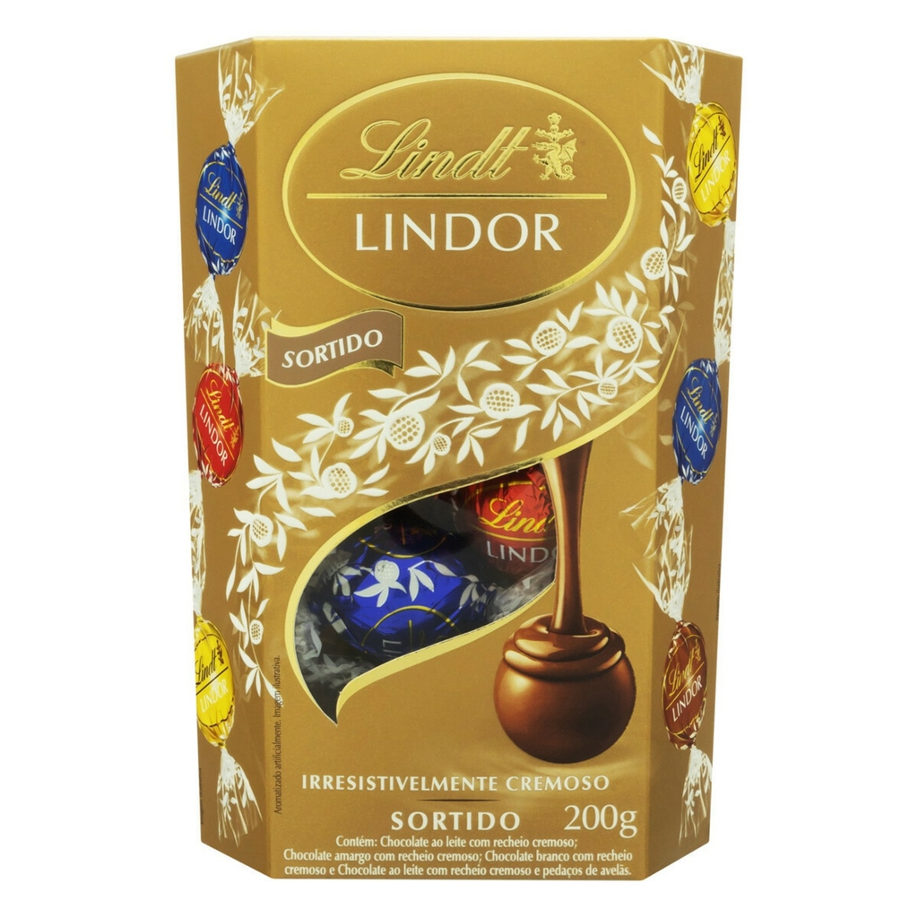 Bombons Sortidos Lindor Lindt 200g foto 6