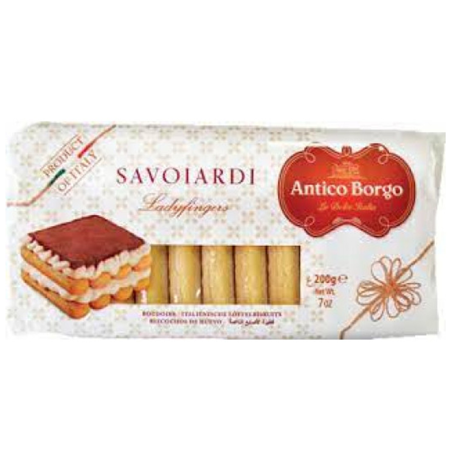 Biscoito Champagne Italiano Savoiardi Antico Borgo 200g