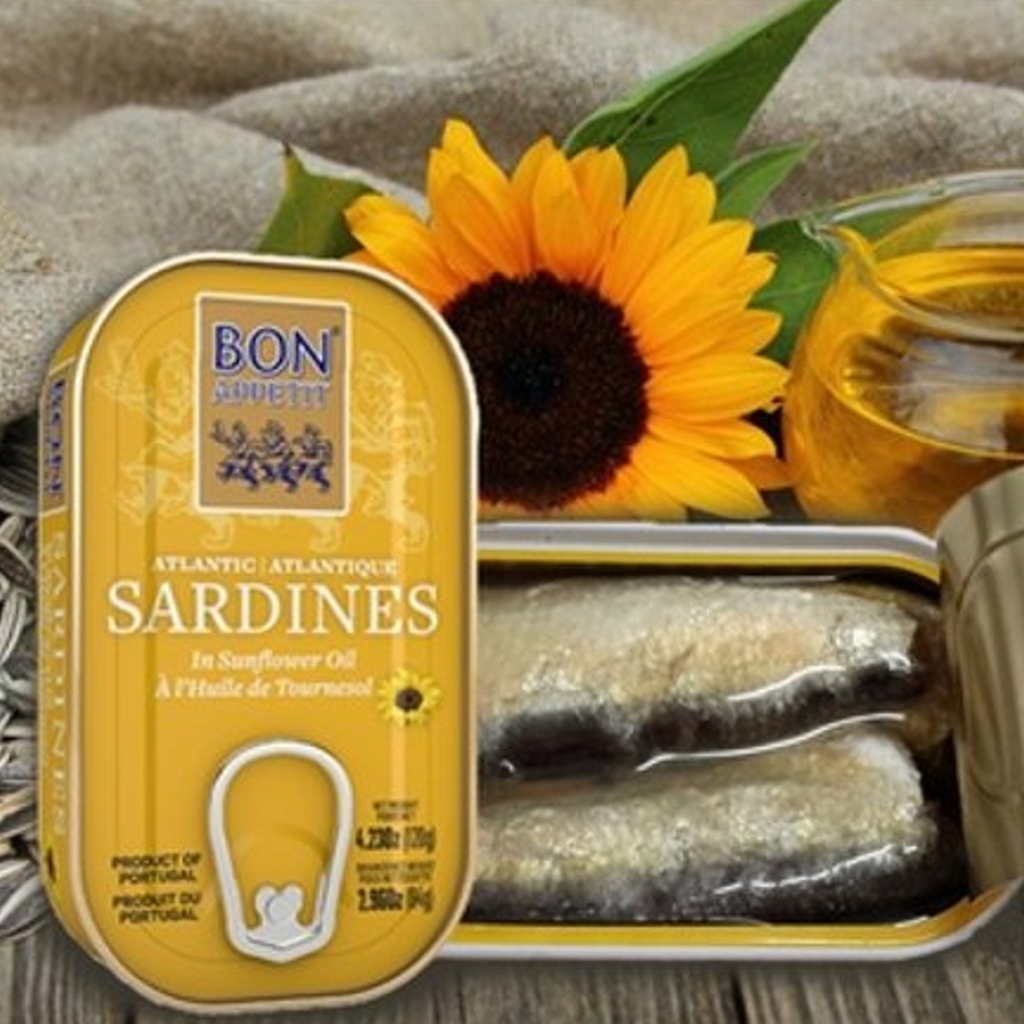 Sardinha Portuguesa BON APPETIT em Óleo 120g foto 11