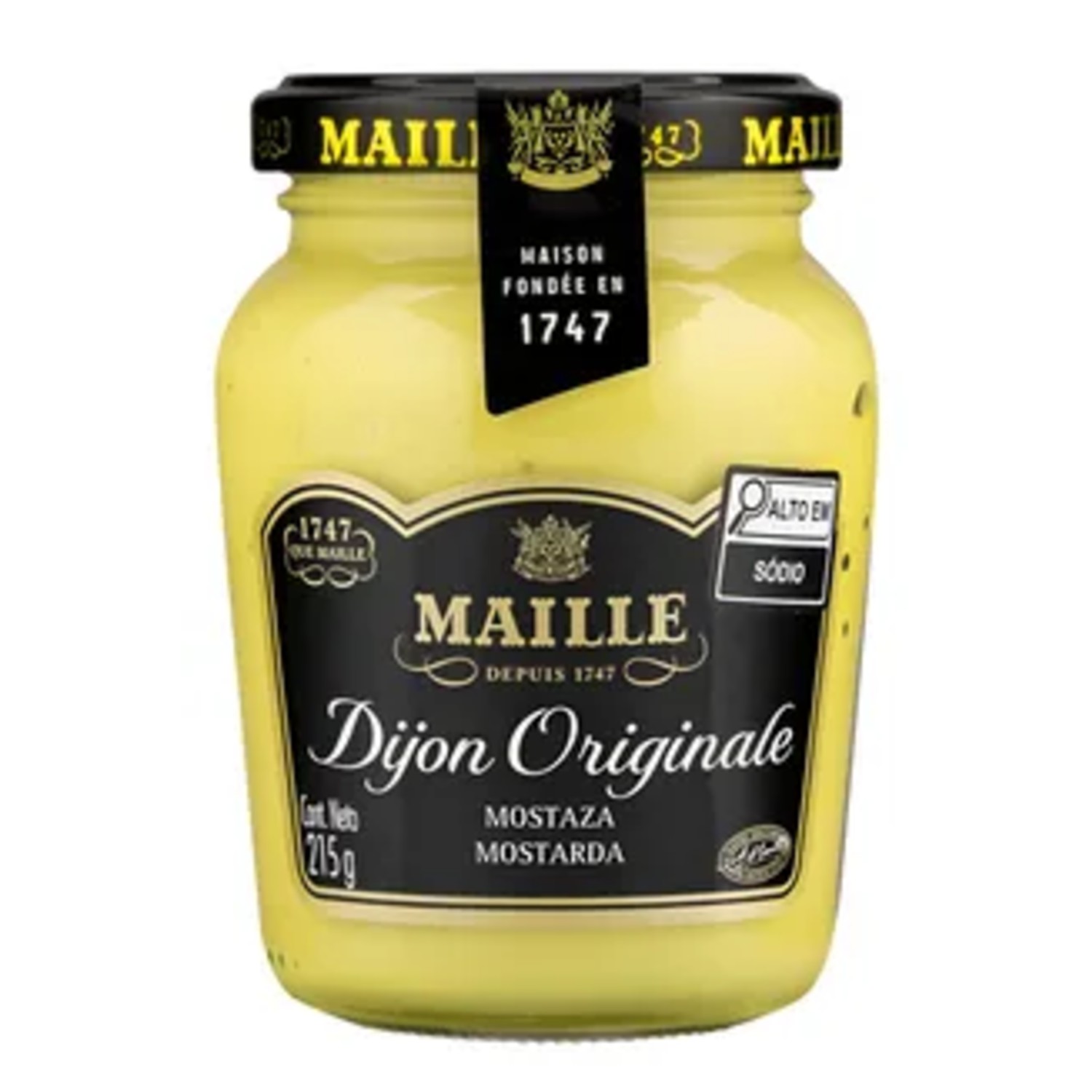Mostarda Francesa MAILLE Dijon Original 215g