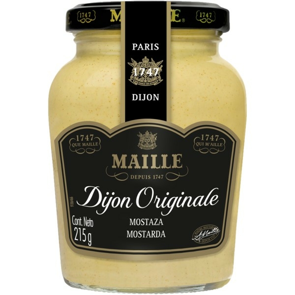 Mostarda Francesa MAILLE Dijon Original 215g foto 7