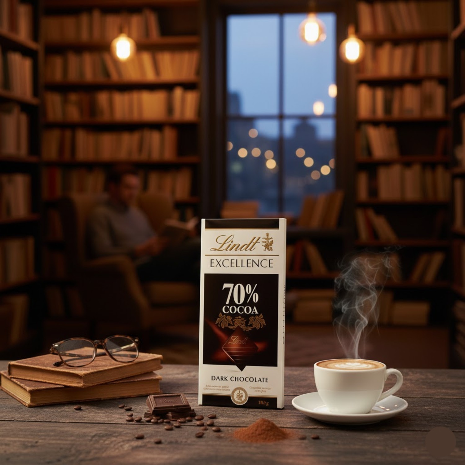 Chocolate LINDT Excellence Dark 70% 100g foto 4