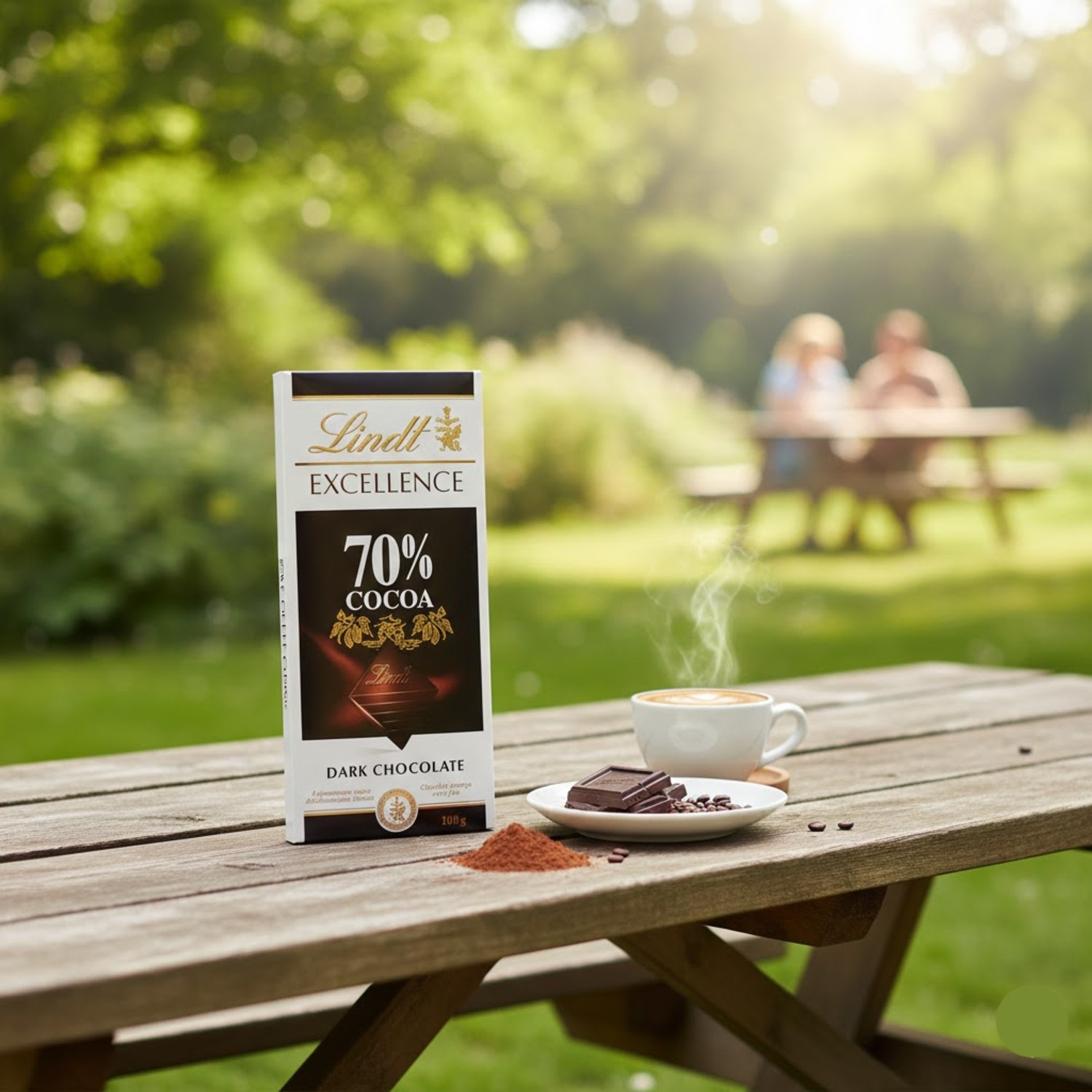 Chocolate LINDT Excellence Dark 70% 100g foto 5