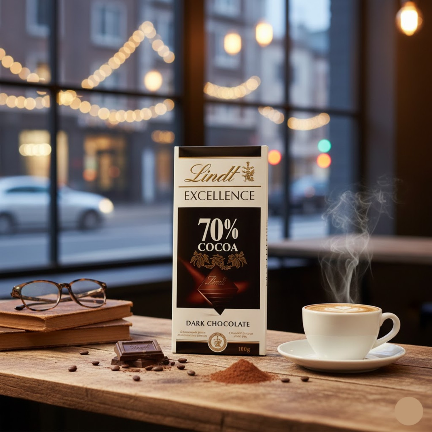 Chocolate LINDT Excellence Dark 70% 100g foto 6