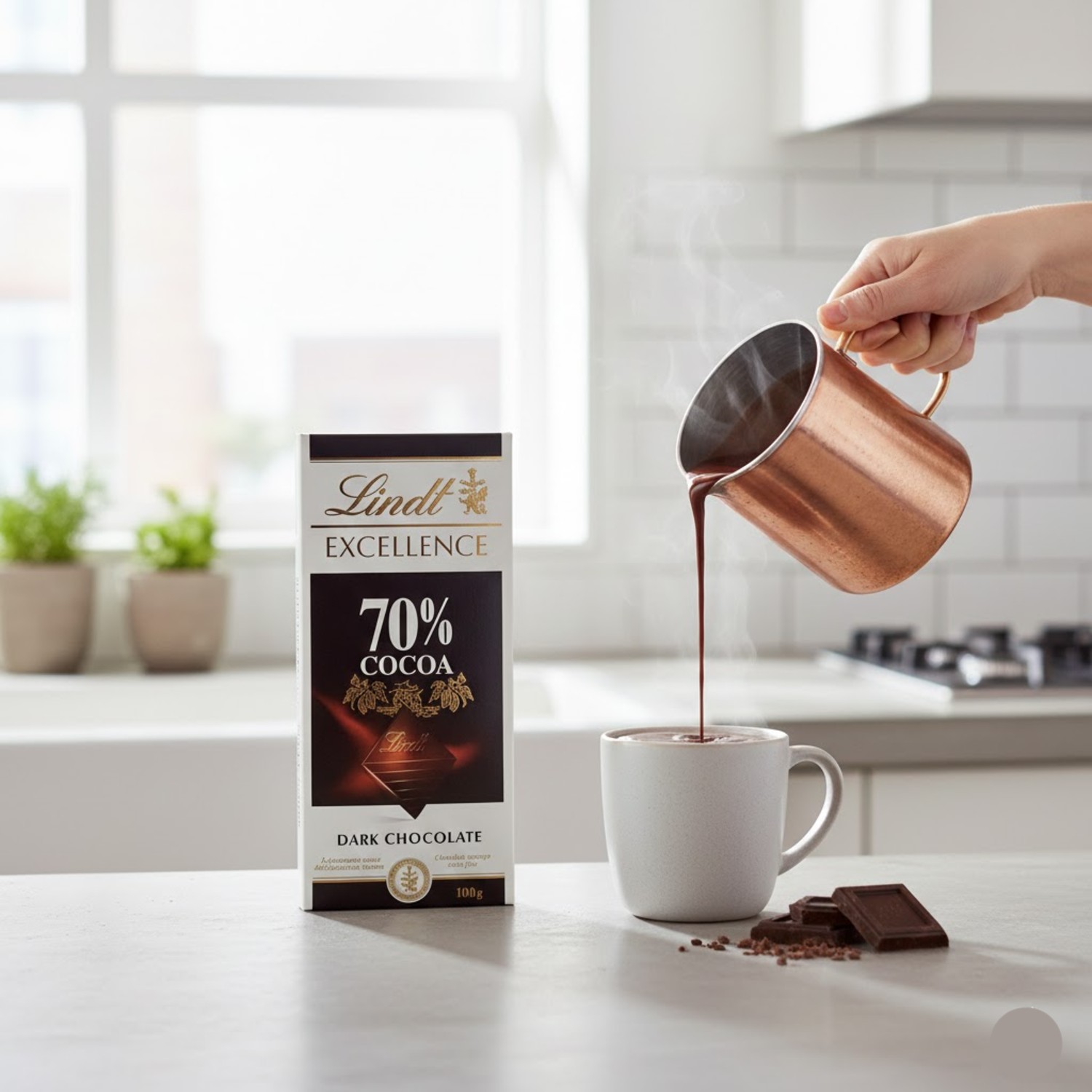 Chocolate LINDT Excellence Dark 70% 100g foto 8