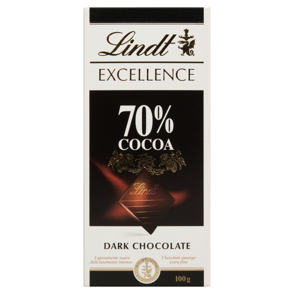Chocolate LINDT Excellence Dark 70% 100g foto 9