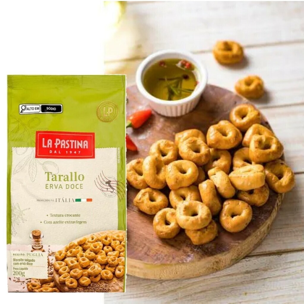 Biscoito Tarallo Erva-doce LA PASTINA 200g Italia foto 7
