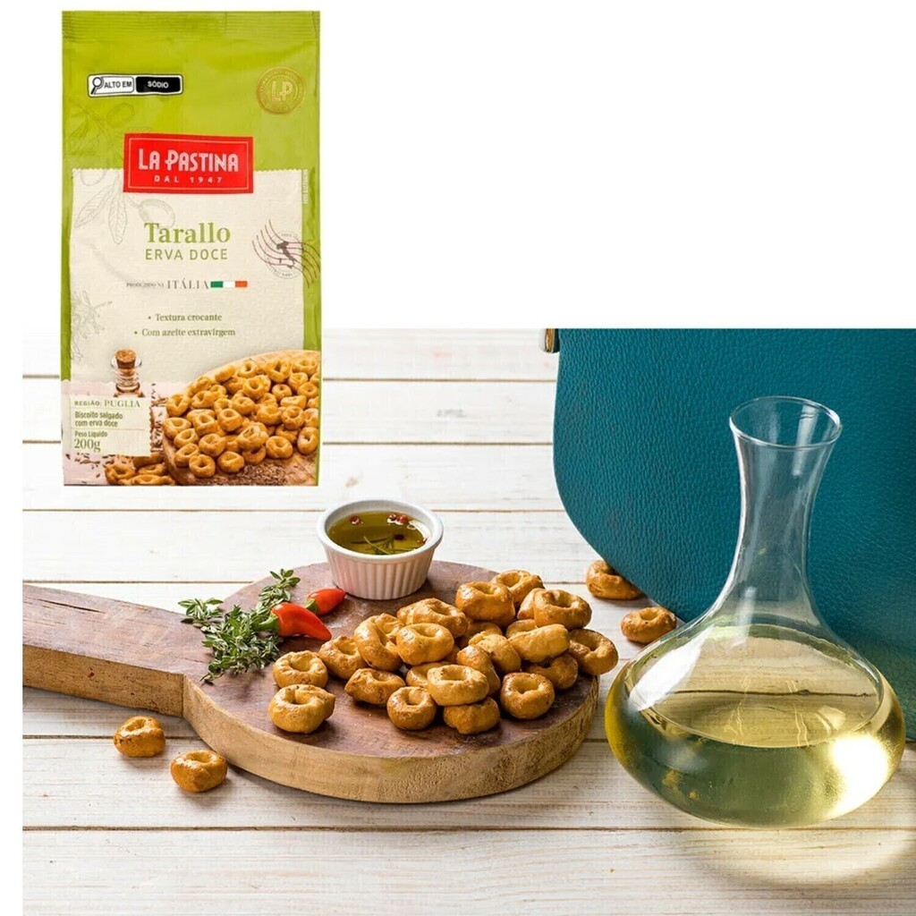 Biscoito Tarallo Erva-doce LA PASTINA 200g Italia foto 9