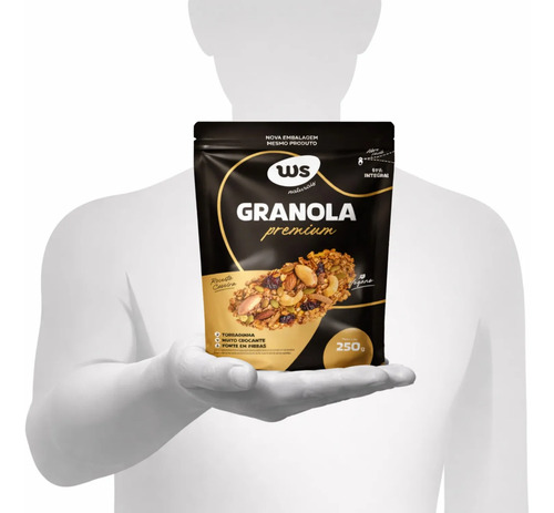 Granola Premium WS NATURAIS 250g foto 2