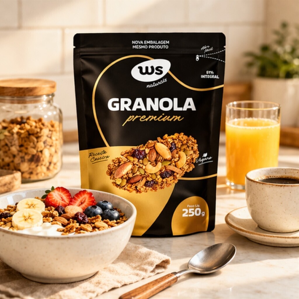 Granola Premium WS NATURAIS 250g foto 11