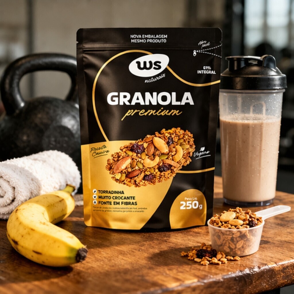 Granola Premium WS NATURAIS 250g foto 12