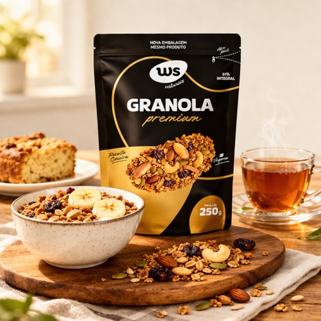 Granola Premium WS NATURAIS 250g foto 13