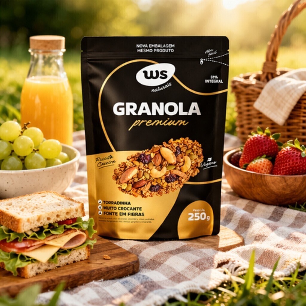 Granola Premium WS NATURAIS 250g foto 14
