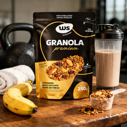 Granola Premium WS NATURAIS 250g foto 3