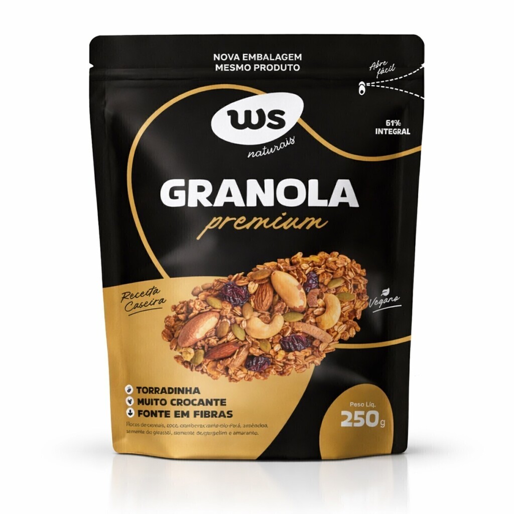 Granola Premium WS NATURAIS 250g foto 8