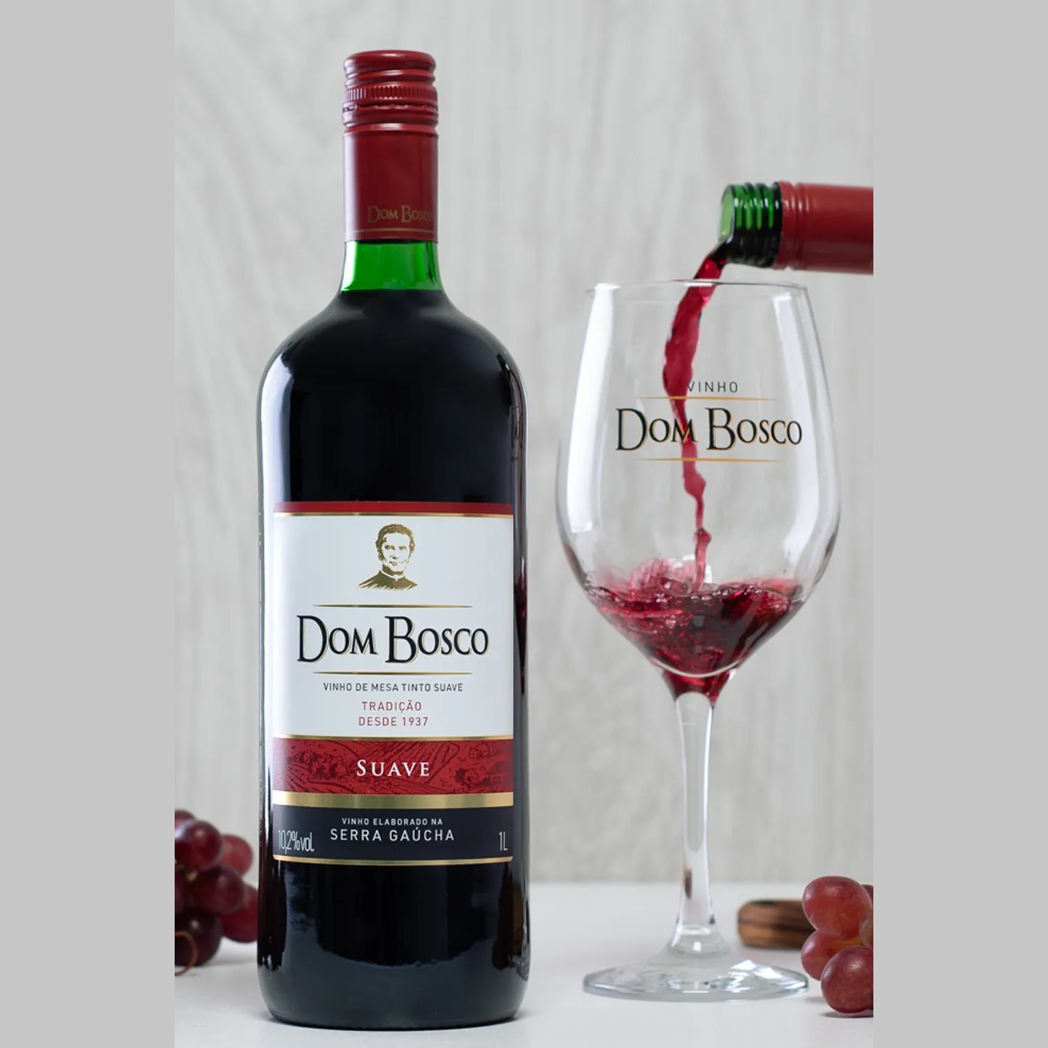 Vinho Tinto Suave Dom Bosco 750ml foto 3