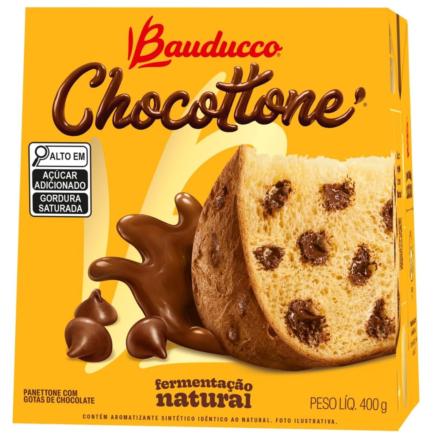 Chocottone BAUDUCCO Chocolate 400g foto 2