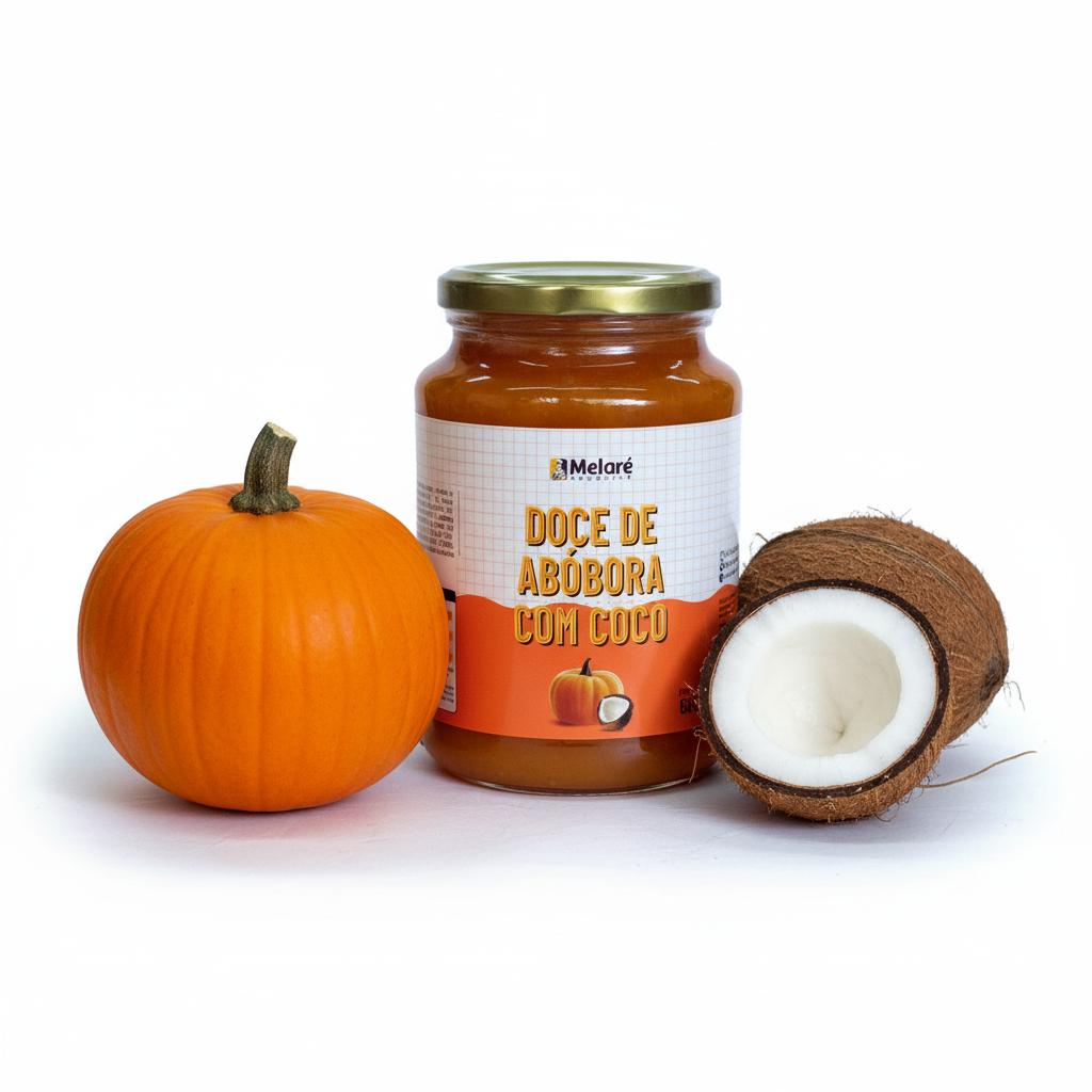Doce de Abóbora com Coco MELARÉ 680g - Minas foto 6