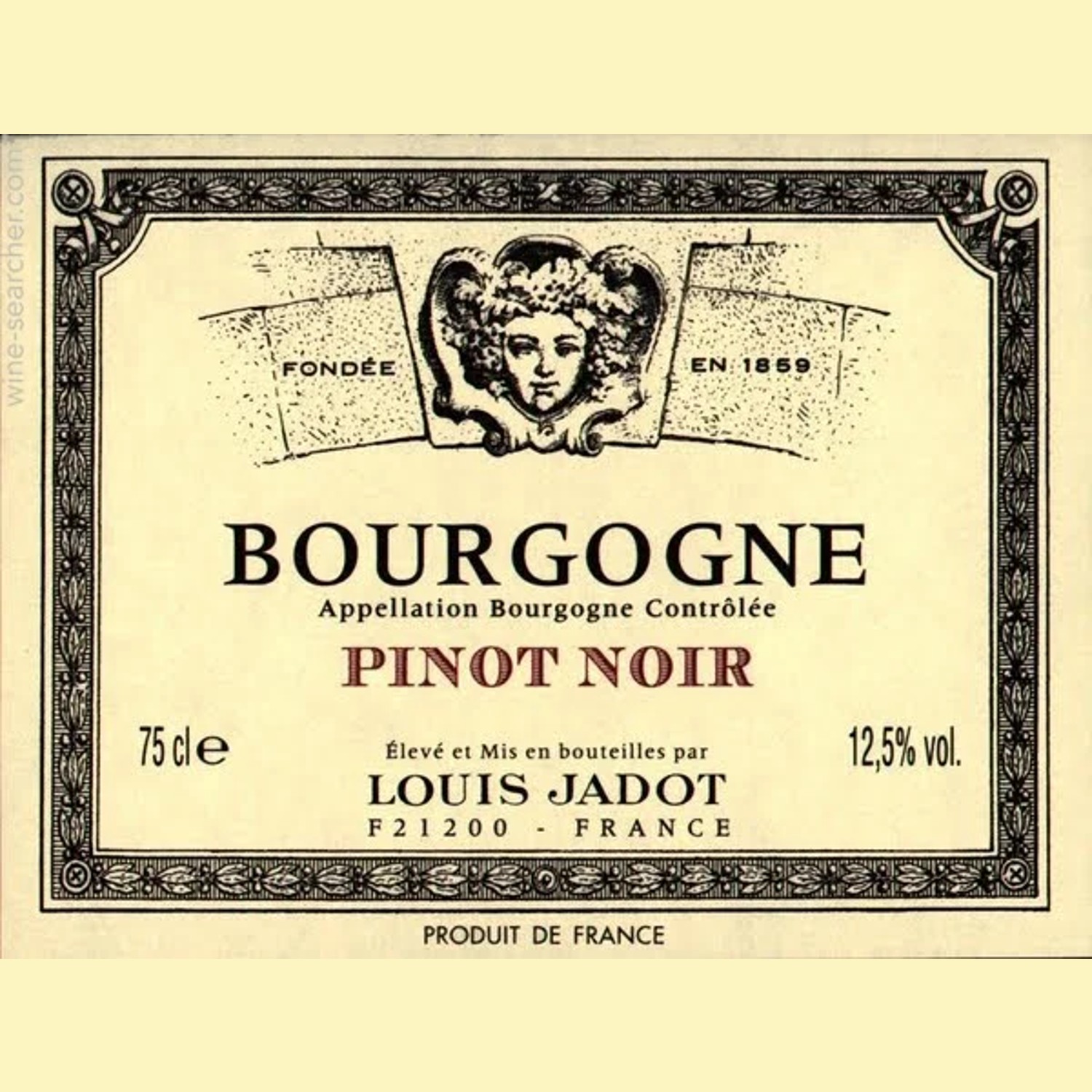 Vinho Francês Bourgogne LOUIS JADOT Pinot Noir 750ml foto 3