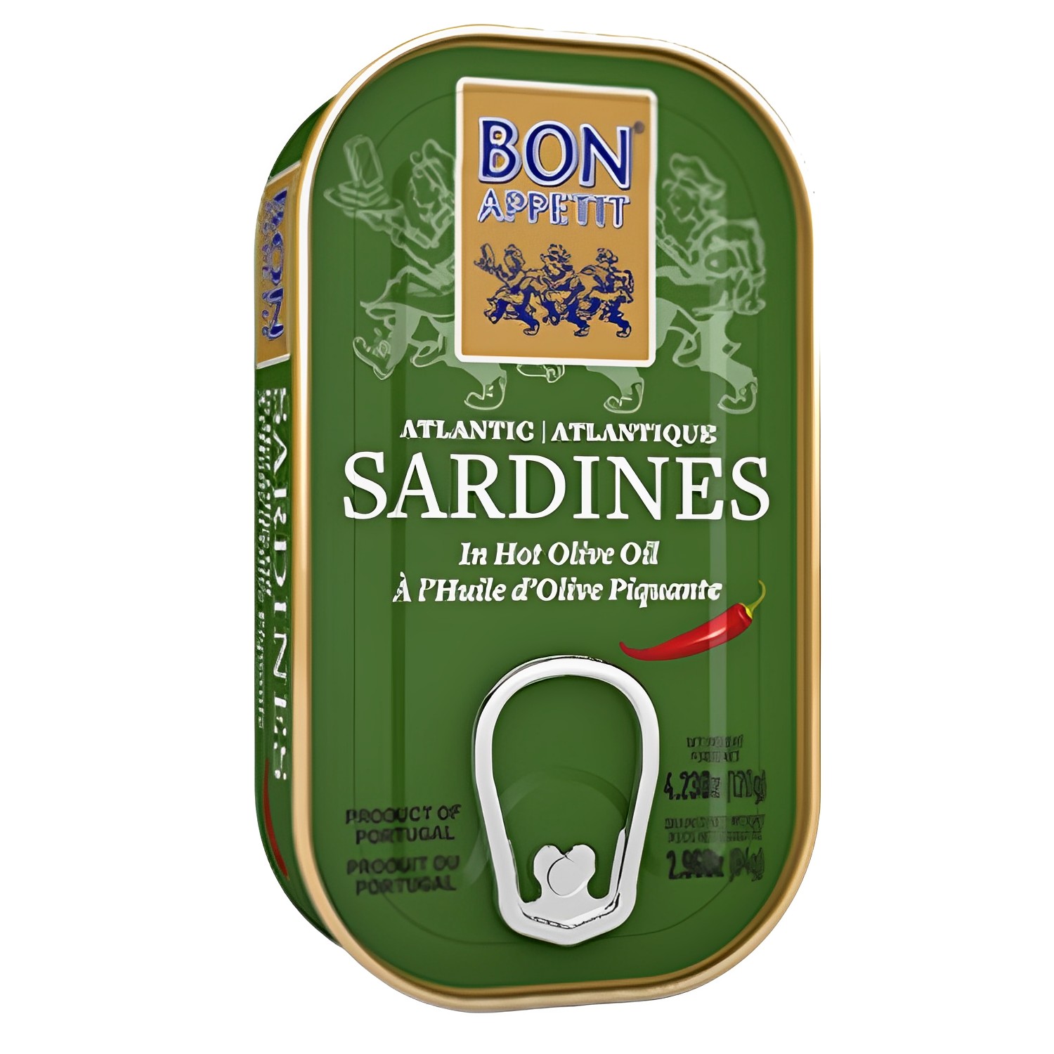 Sardinha Portuguesa BON APPETIT em Azeite Picante 120g