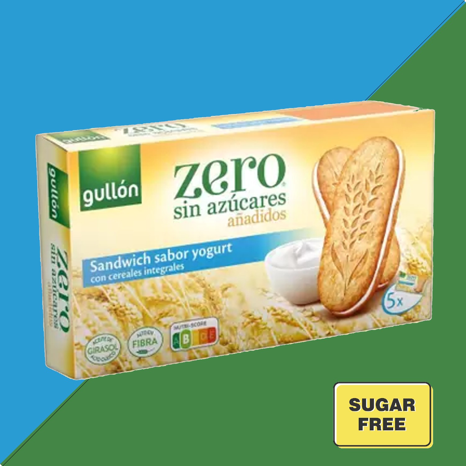 Biscoito GULLON Sem Açucar Sandwich Yogurt 220g foto 3