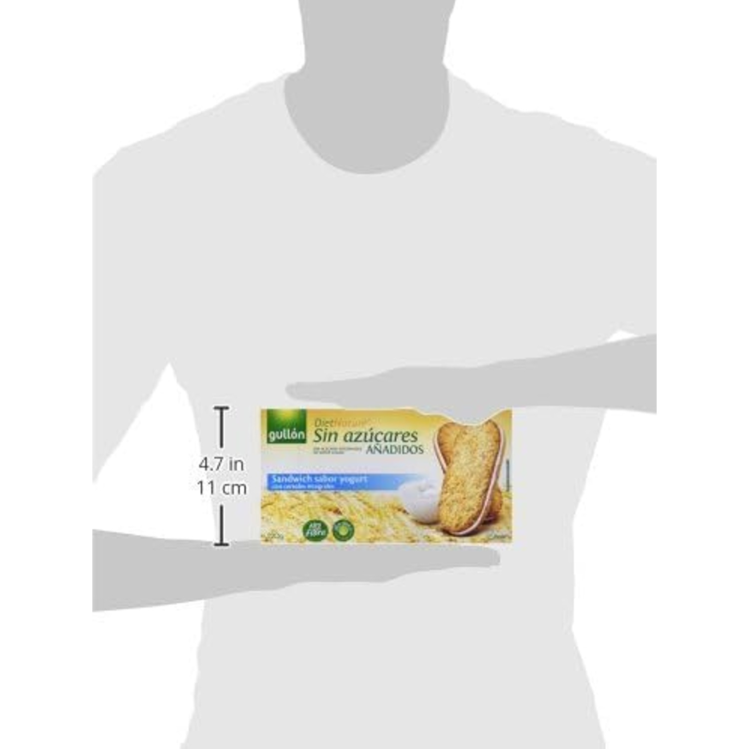 Biscoito GULLON Sem Açucar Sandwich Yogurt 220g foto 4
