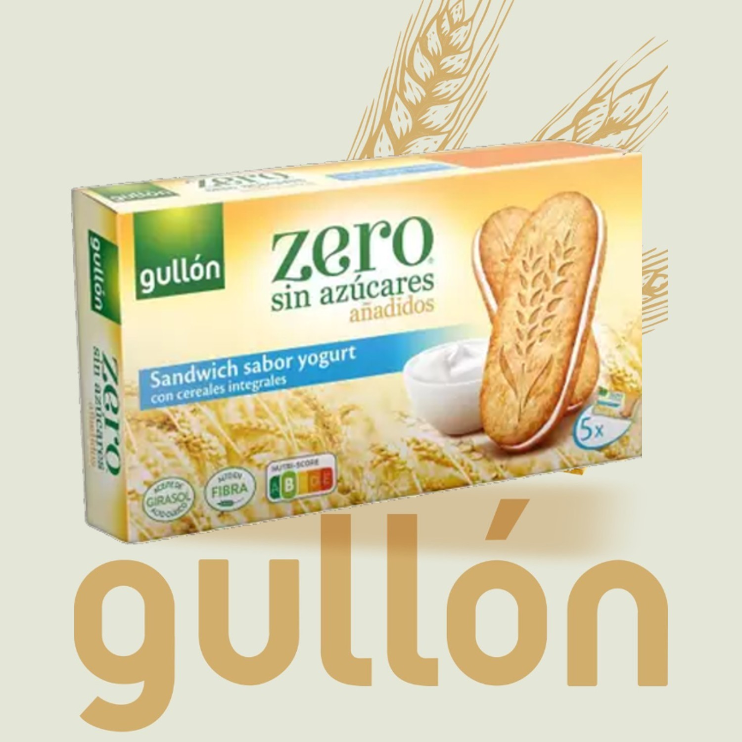 Biscoito GULLON Sem Açucar Sandwich Yogurt 220g foto 6