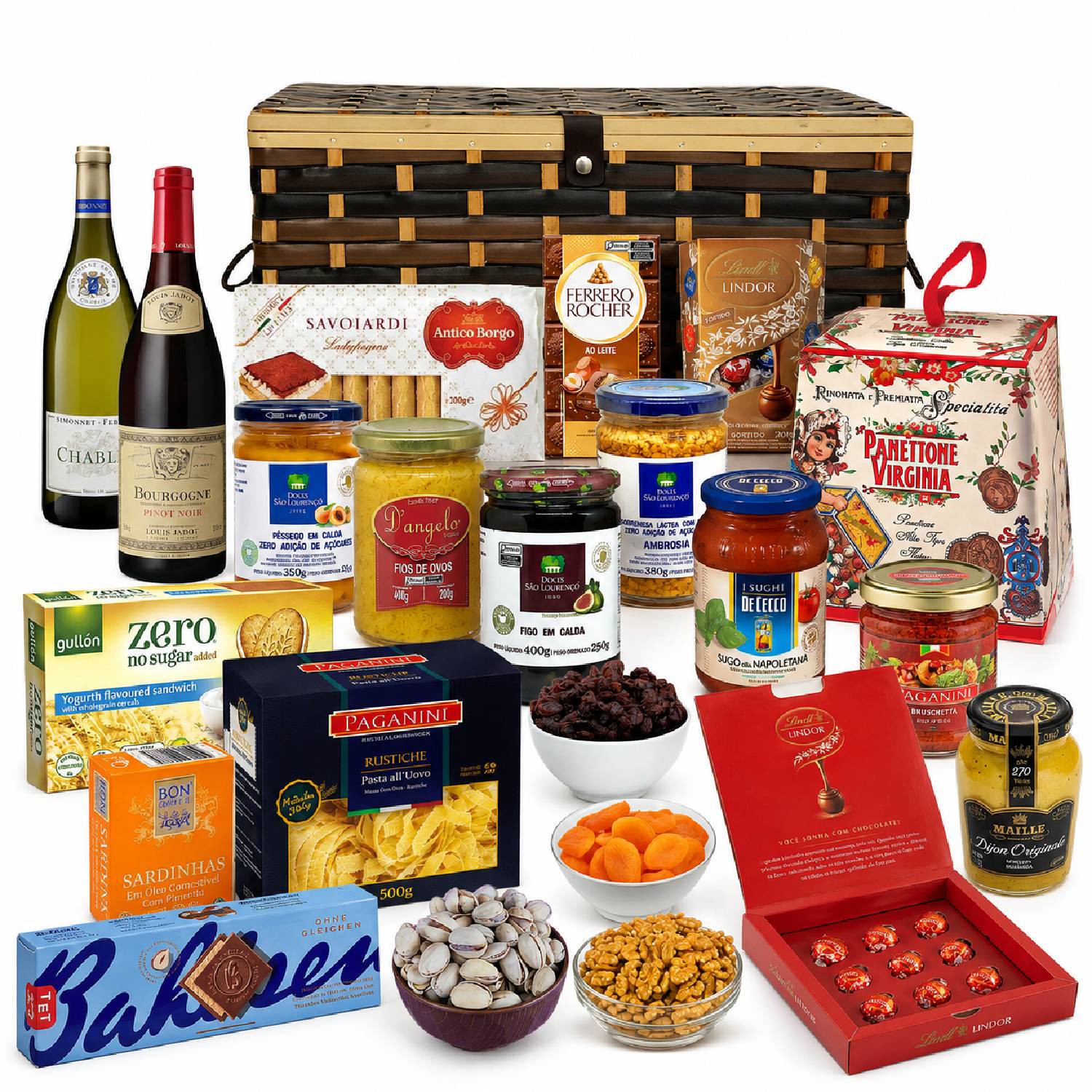Cesta de Natal Premium TOSCANA c/ 22 Itens - Natal 2026