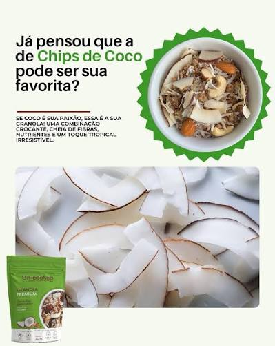Granola Castanhas Germinadas c/ coco UNCOOKED 250g foto 5