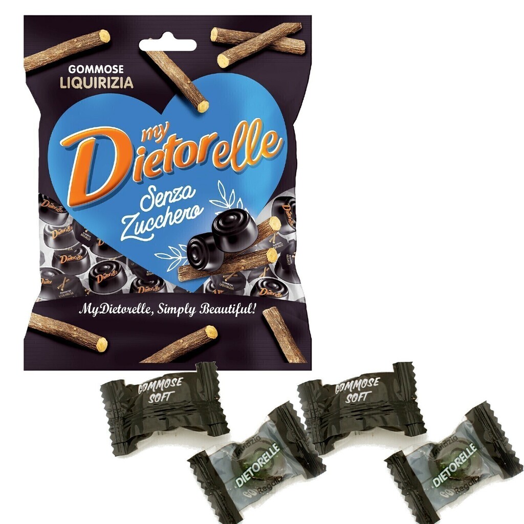 Bala De Goma De Alcaçuz Zero Dietorelle 70g foto 12