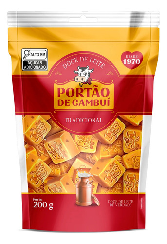 Doce de Leite Tradicional PORTÃO DO CAMBUI Pouch 200g foto 2