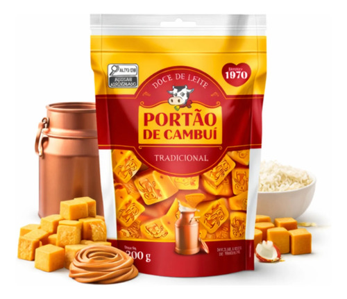 Doce de Leite Tradicional PORTÃO DO CAMBUI Pouch 200g foto 3