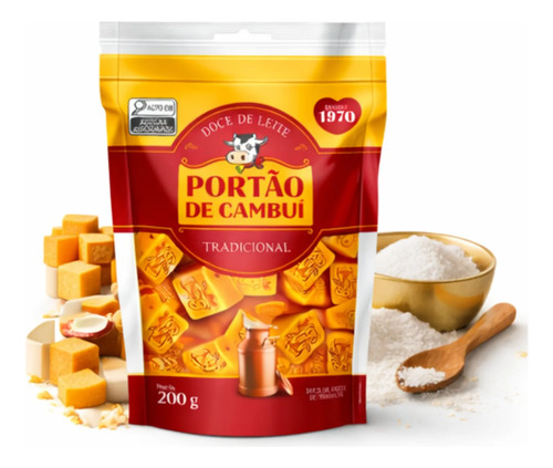Doce de Leite Tradicional PORTÃO DO CAMBUI Pouch 200g foto 5