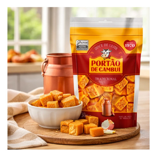 Doce de Leite Tradicional PORTÃO DO CAMBUI Pouch 200g foto 6