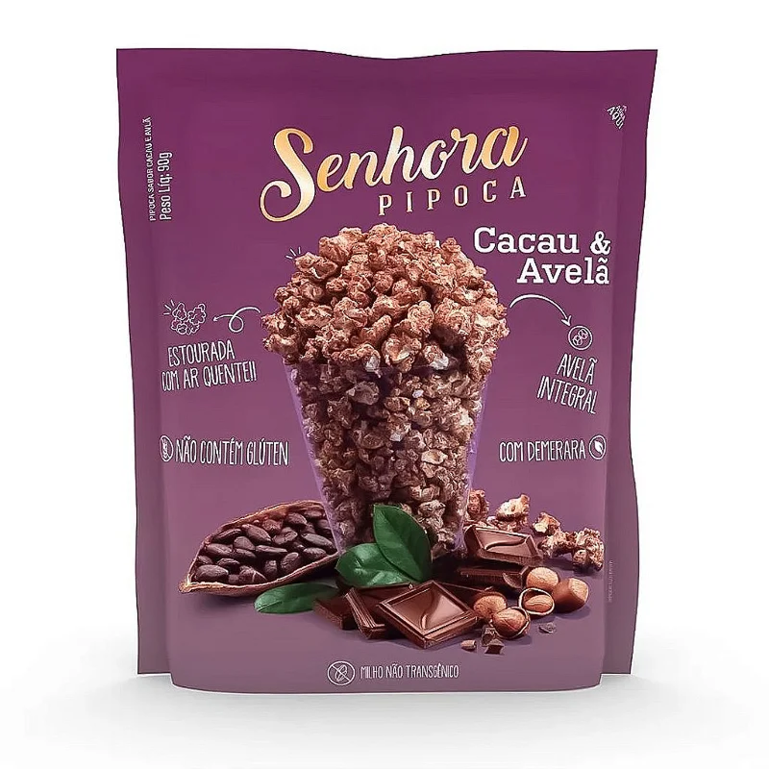 Pipoca Gourmet SENHORA Cacau & Avelã 90g