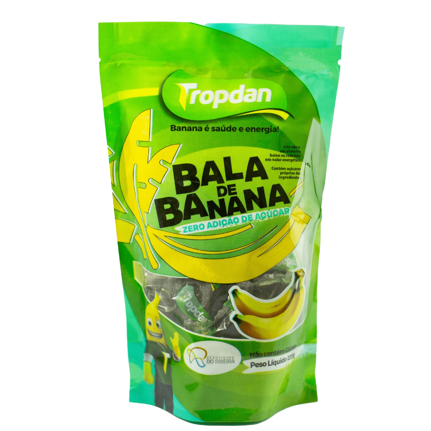 Bala de Banana com Açúcar TROPDAN 150g