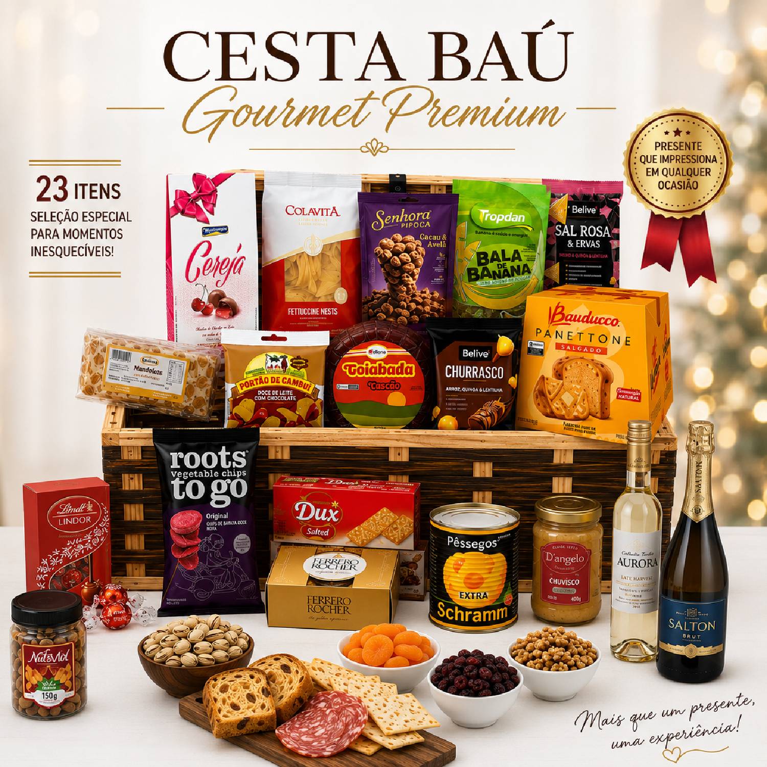 Cesta de Natal Especial PESCARA com 23 Itens - Natal 2026 foto 7