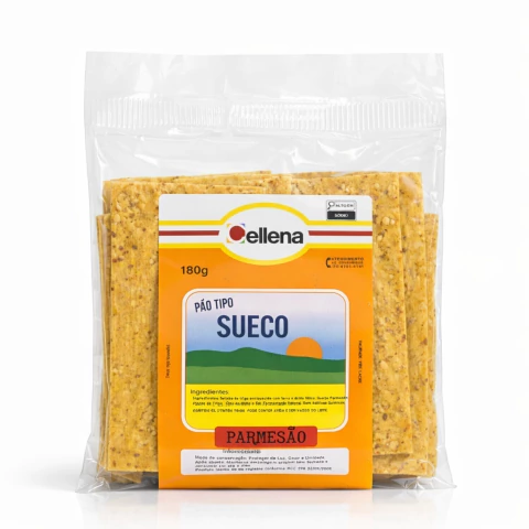 Pão Tipo Sueco Parmesão CELLENA 180g foto 3