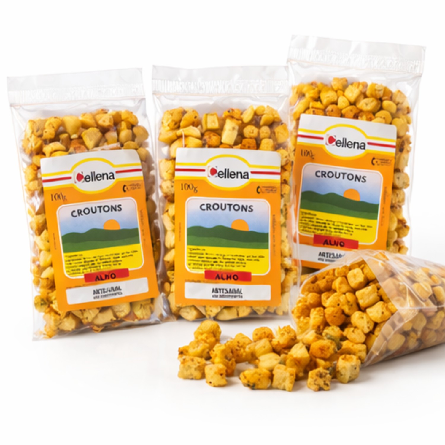Croutons Alho CELLENA 150g - Produto Artesanal foto 8