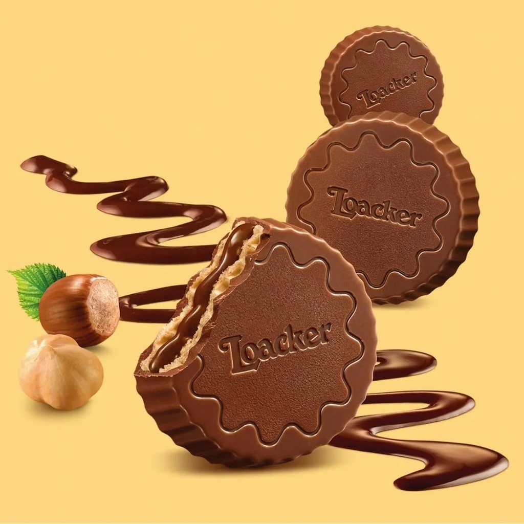 Biscoito LOACKER Tortina Triple Chocolate 63g (3x21g) foto 5