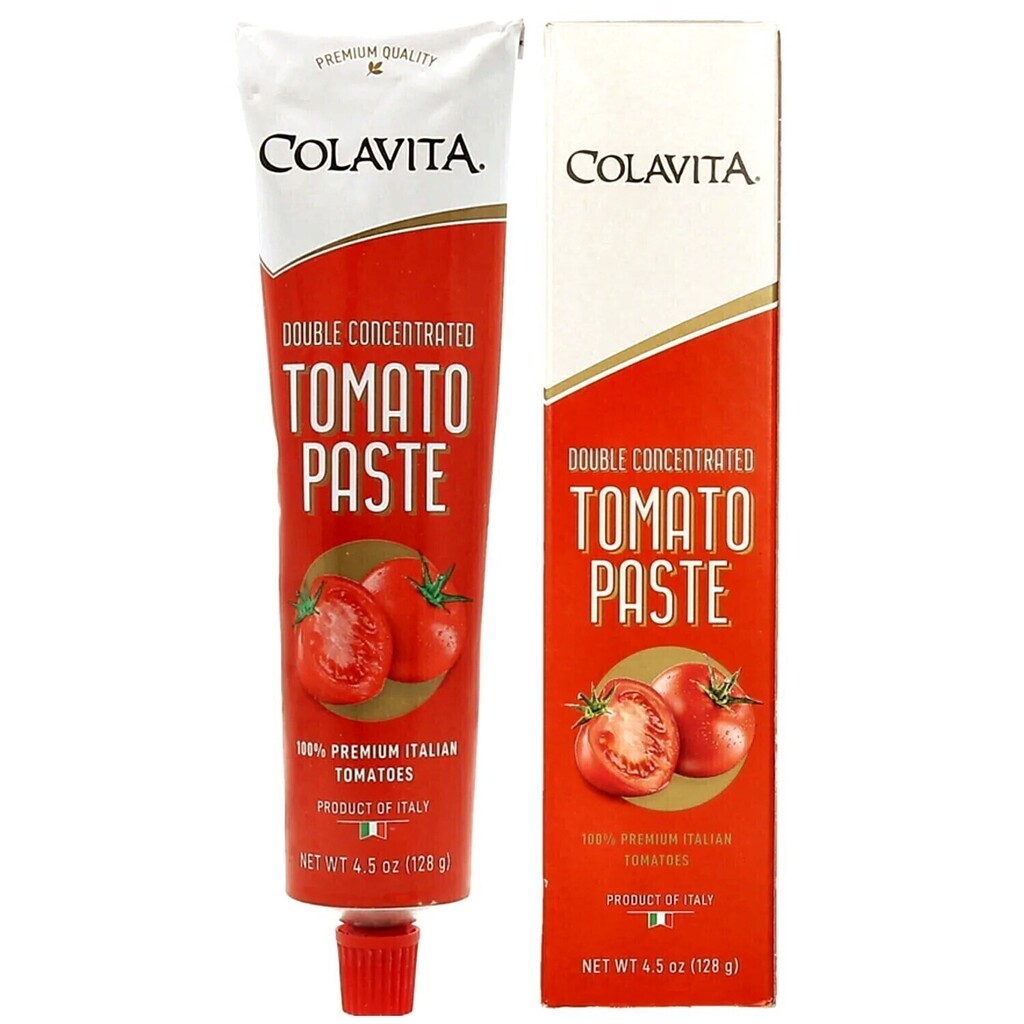 Pasta de Tomate Duplo COLAVITA Tubo 128g - Italia foto 14