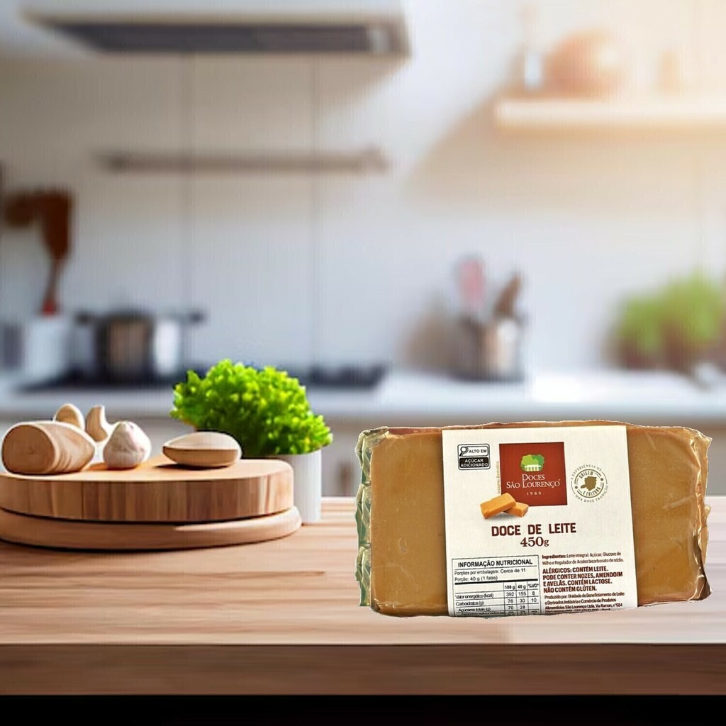 Doce de Leite Puro Massa SÃO LOURENÇO 450g foto 8