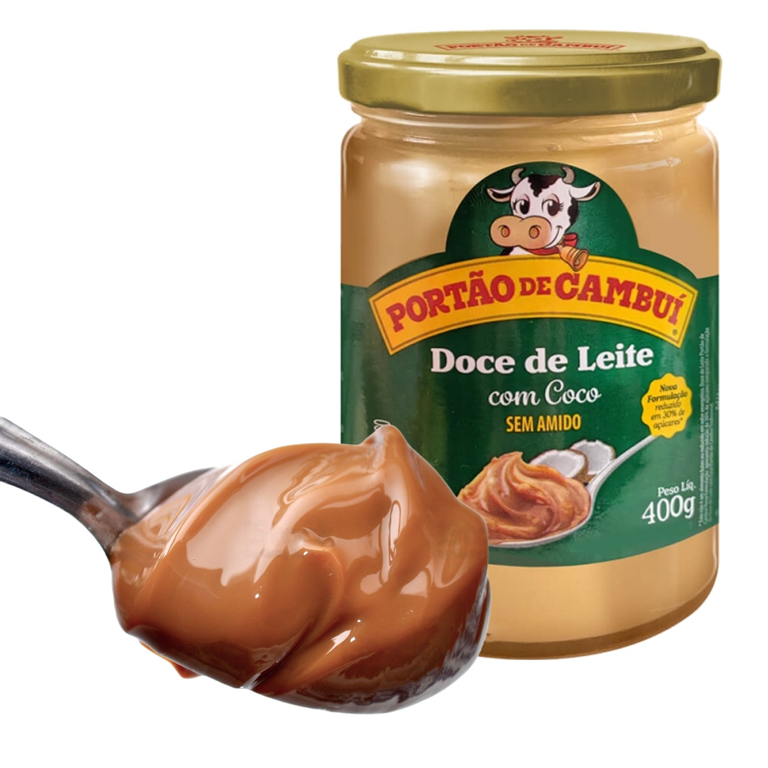 Doce de Leite com Coco Portão do Cambuí 400g foto 2