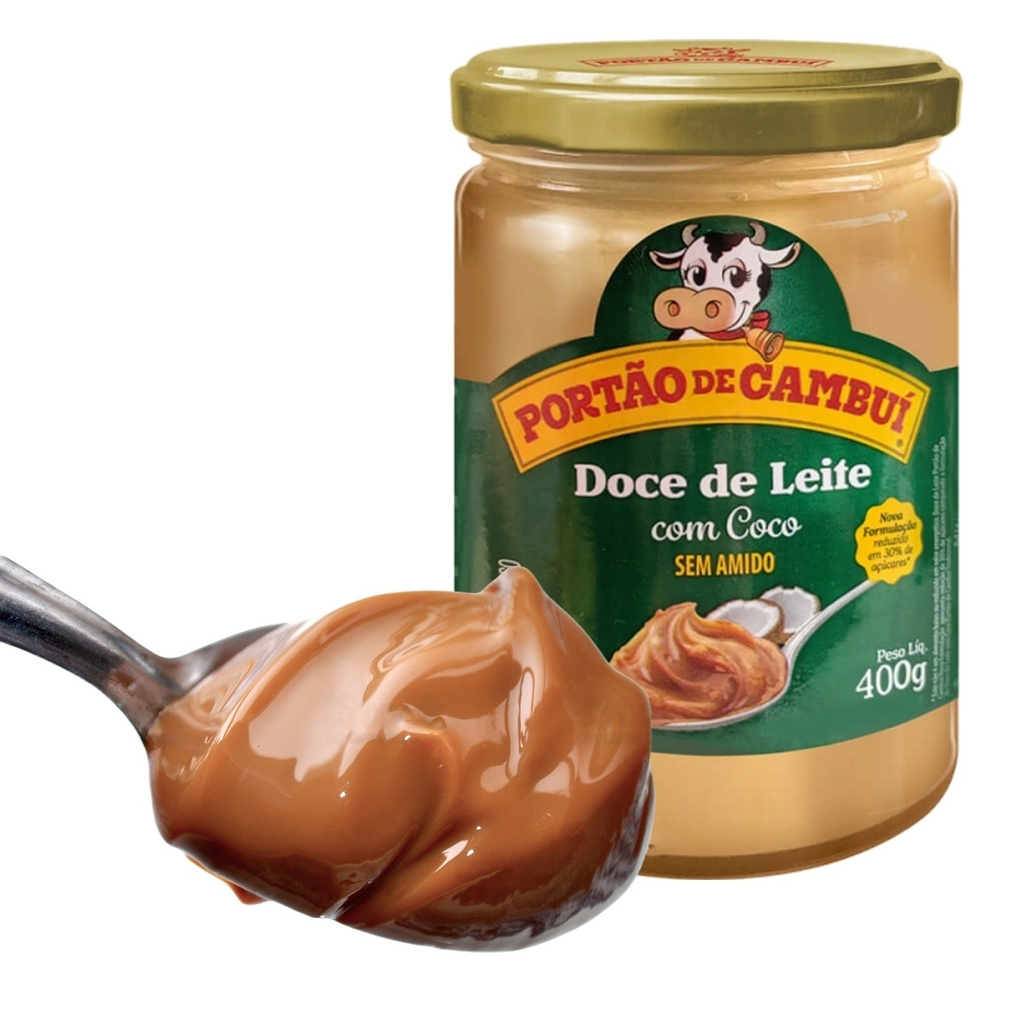 Doce de Leite com Coco Portão do Cambuí 400g foto 5