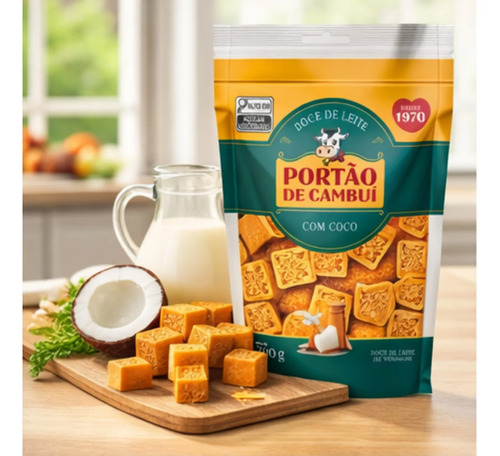 Doce de Leite com Coco PORTÃO DO CAMBUÍ Pouch 200g foto 6