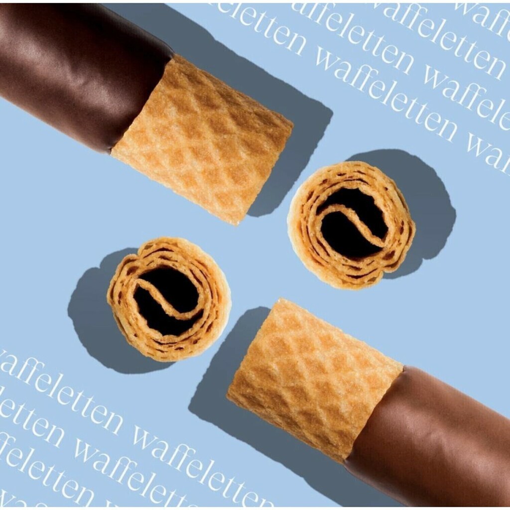 Biscoito Alemão BAHLSEN Waffeletten Milk 100g foto 7