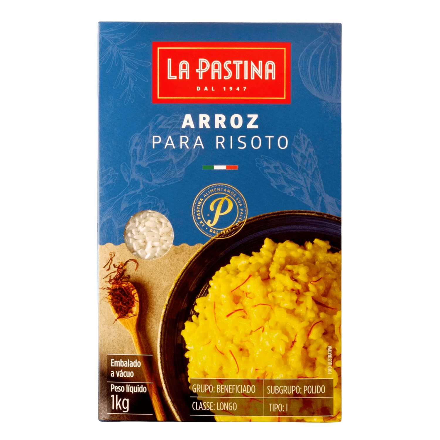 Arroz Para Risoto Italiano LA PASTINA 1kg