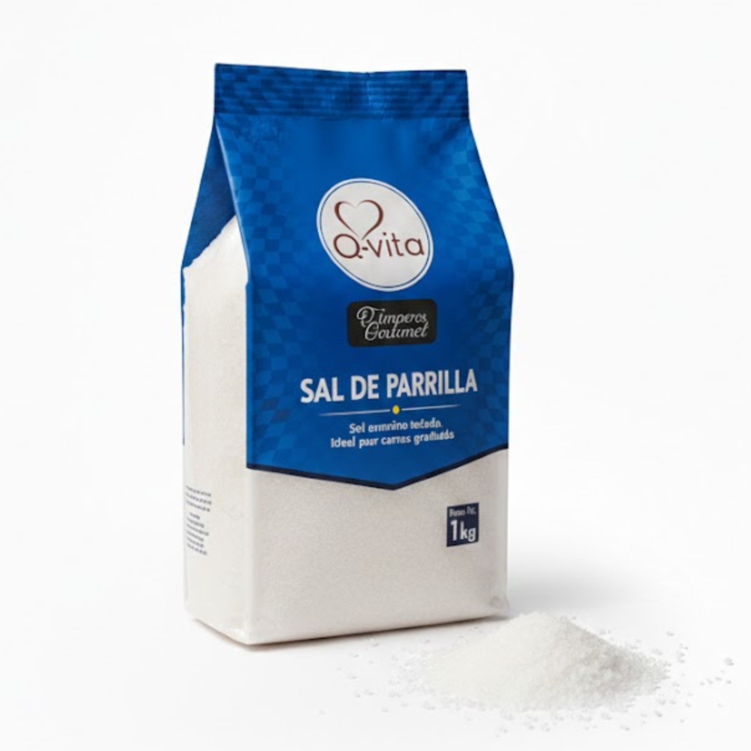 Sal de Parrilla Q-VITA 1Kg Gourmet