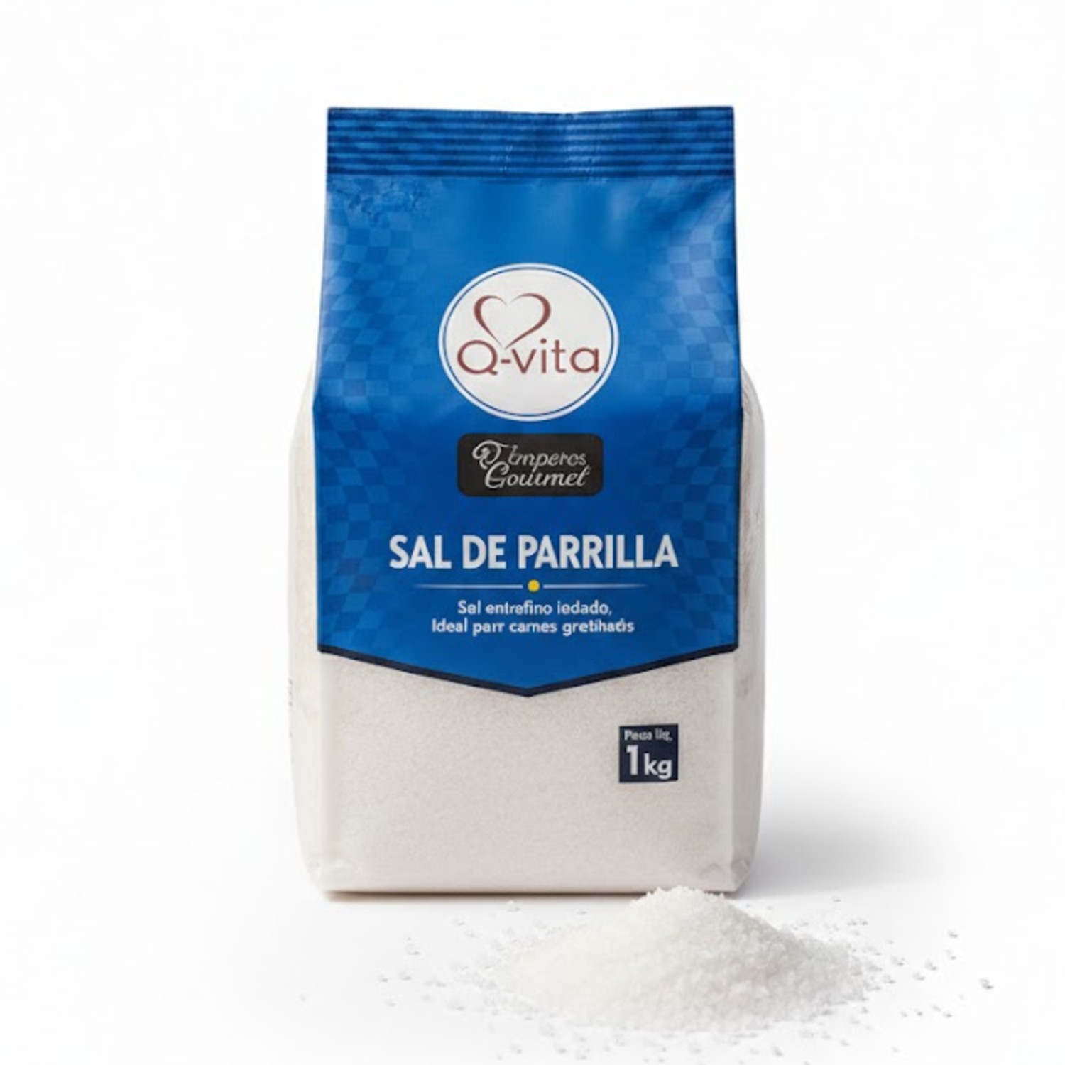 Sal de Parrilla Q-VITA 1Kg Gourmet foto 4